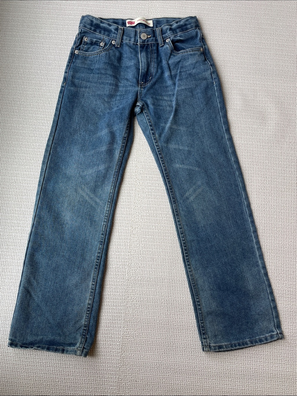 Kids Levi's 505 Straight-leg- Jeans Sz 26-12 Regular- Blue